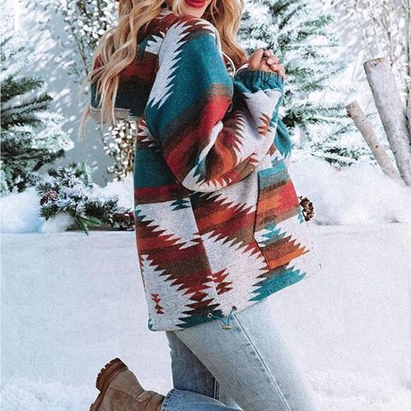 Aztec Hoodie - Picture 3 of 5